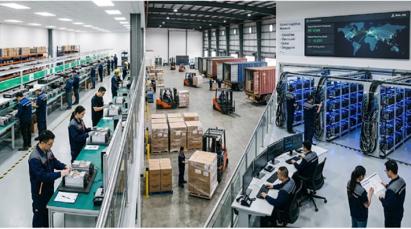 International logistics warehouse